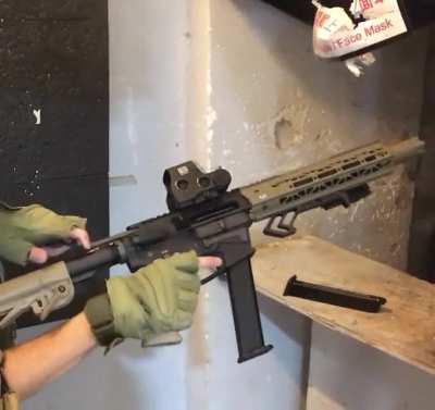 My first GBBR is on fire