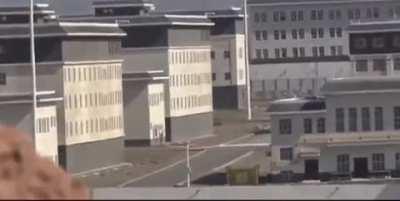 Chinese Tourist recording China Uyghur camps