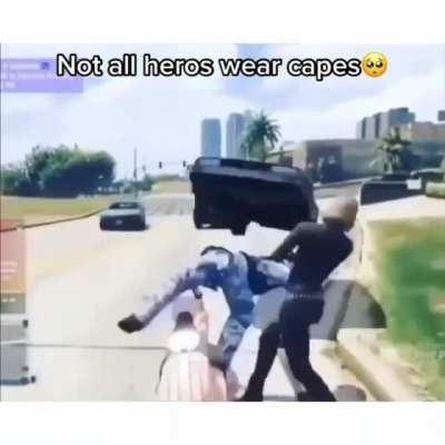 dude out there saving lives