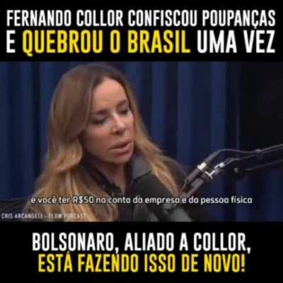 Já que o Collor é o novo herói dos bolsonaristas, vamos deixar as coisas claras
