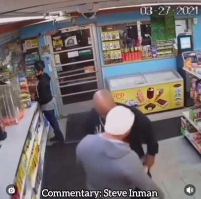 Dude makes a big mistake by going to the wrong gas station