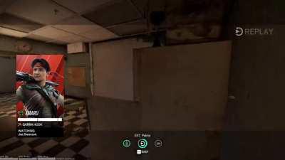 Got Amaru kicked through a drone hole ... didn't think that that was possible!