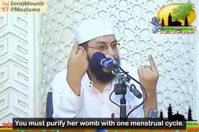 Preacher justifies raping married war captives: It's for her. She's a human and has desires