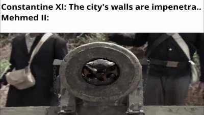 Haha metal tube goes brrr