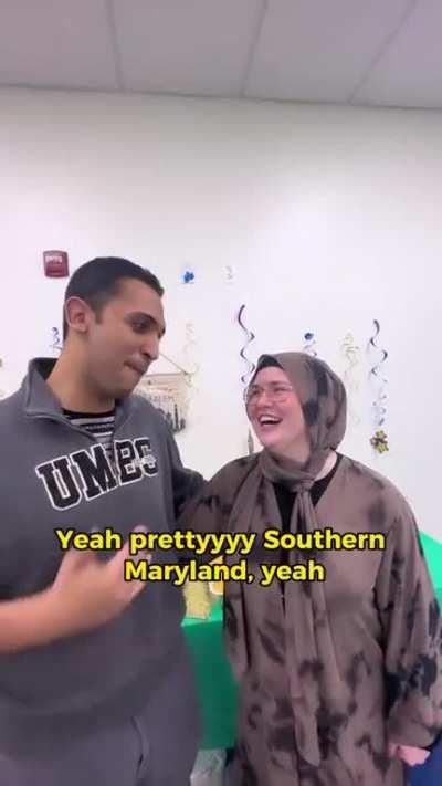 Muslim couples of different ethnicities