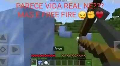Parece vida real, mas é o free fire.