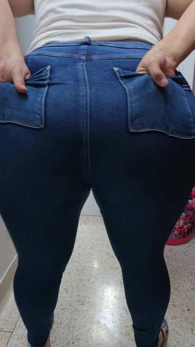 tight jeans   for today   imagine im walking in the street