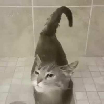 Water is her best friend.