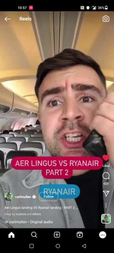Aer Lingus vs Ryanair