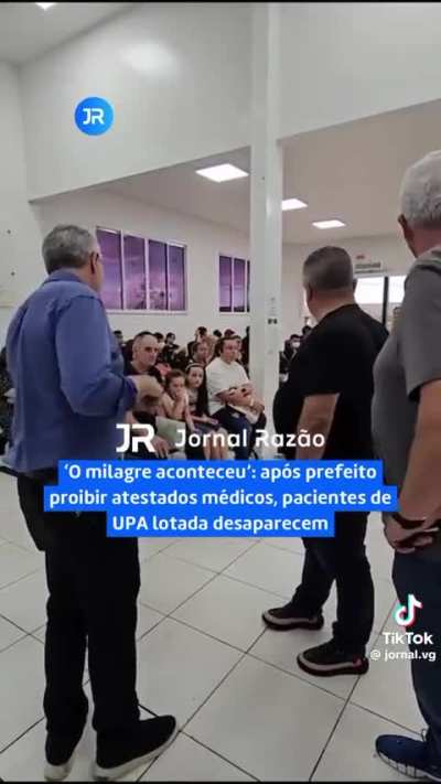 Prefeito patriota de Chapecó-SC proíbe UPAs de emitirem atestado