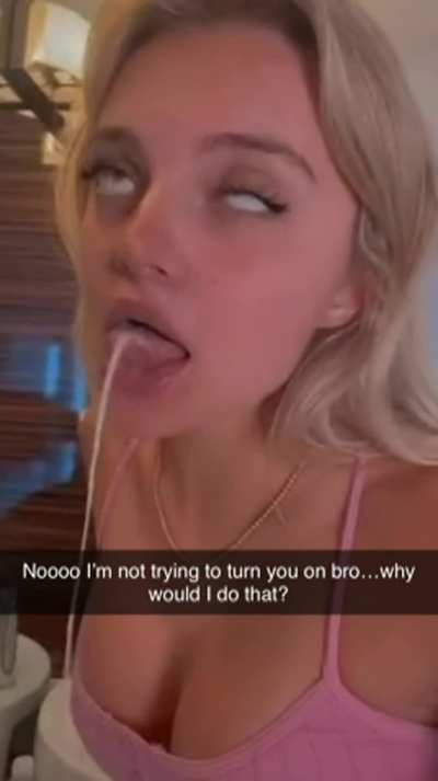 Definitely not trying to turn you on 