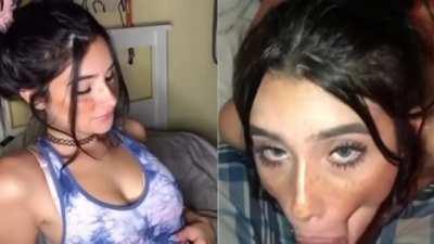 From TikTok To Sucking Cock 😈 ( Her Free Album In Comments )