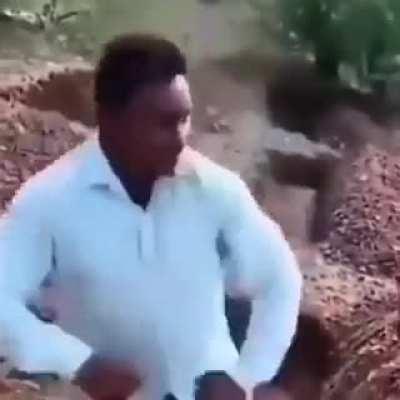 me enjoying my friend fight