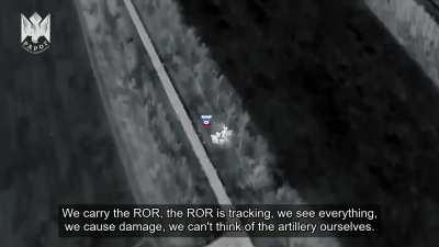 The 24th Mechanized Brigade (24th OMBR) drone commander of the Ukrainian Army demonstrates how they executed every Russian soldier at night in the Donetsk region.