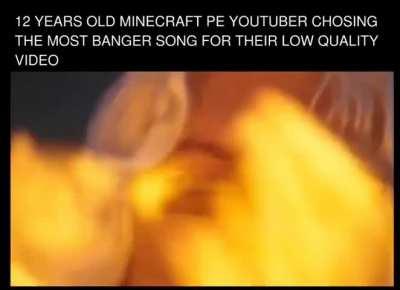 Minecraft PE youtuber be like