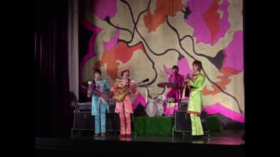 I can't post on YouTube, so here, The Beatles - Hello Goodbye (Alternate Video) 1967