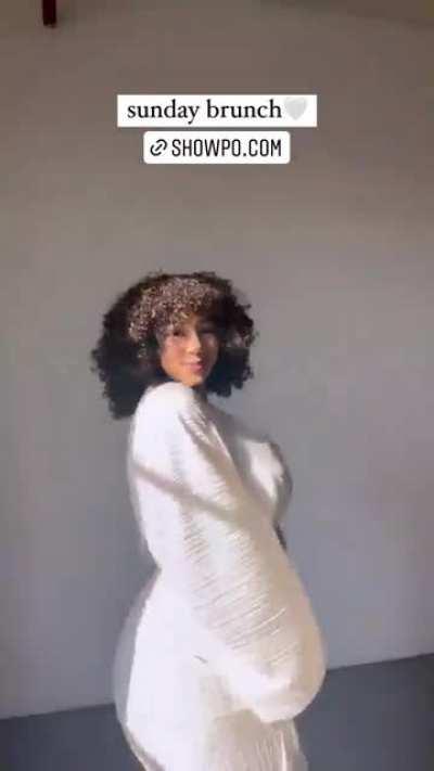 impossible to hide that bust