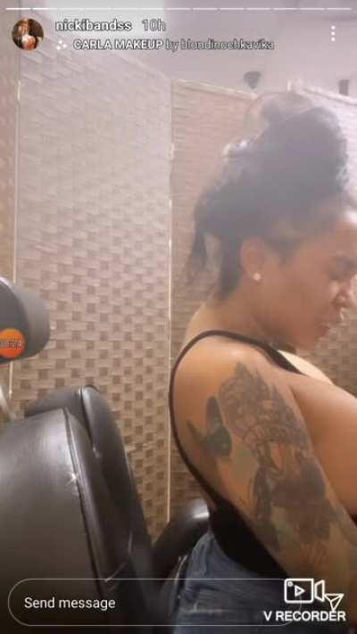 she on different timing for this one