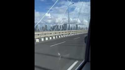 Mumbai on a sunny clear day