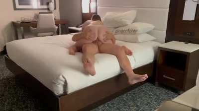 Cuck likes to make sure there are plenty of cuck chairs in every hotel room we get