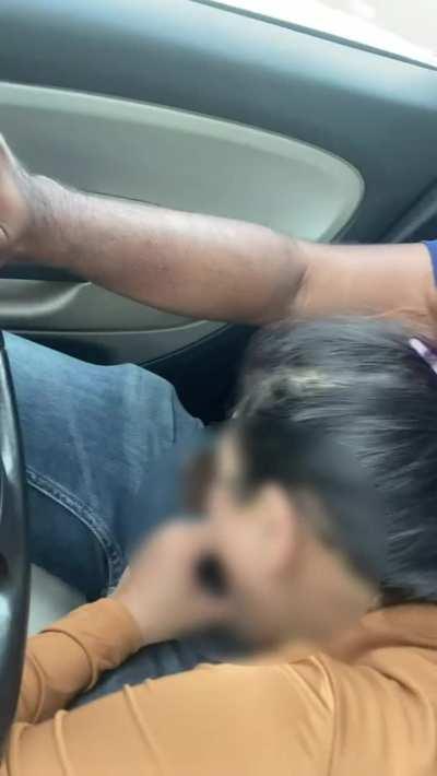 It was fun getting a blowjob while cruising on the highway.. :)