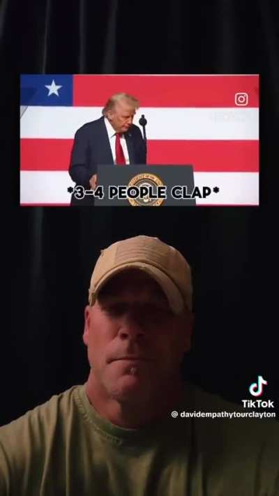 Yes, they [U.S. top brass] can clap but chose not to