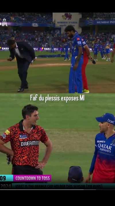 What do you think Faf was explaining to Pat?