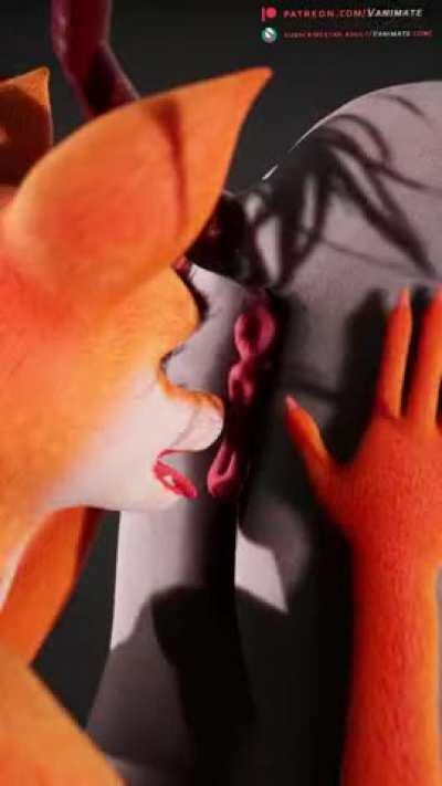 Fox at Work by (Vanimate)