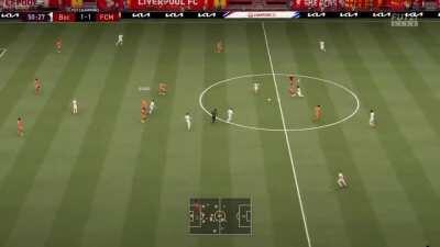 I thought I was playing FUT but then my opponent's defender turned into Sonic the Hedgehog