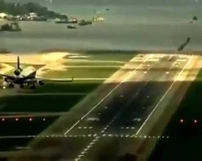 A little Kai Tak action