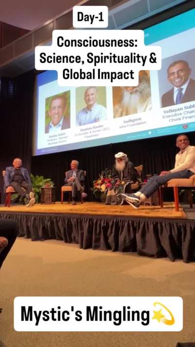 🌍 When Science and Spirituality Meet | Sadhguru at Harvard | Consciousness & Global Impact