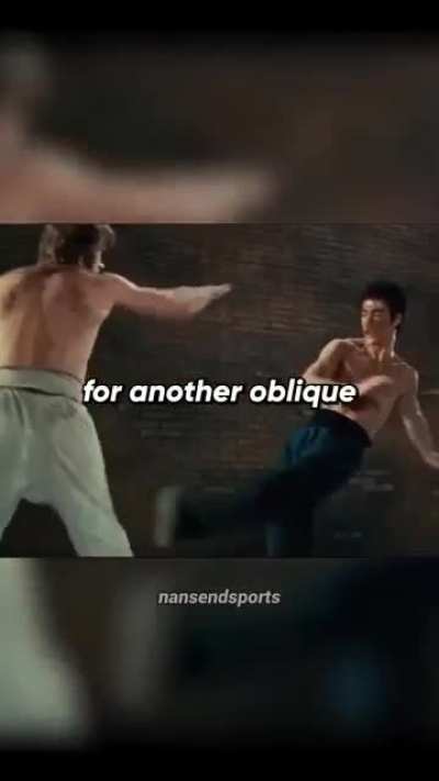 Bruce lee was a genius