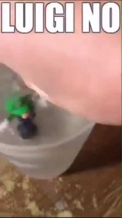 Luigi noooo