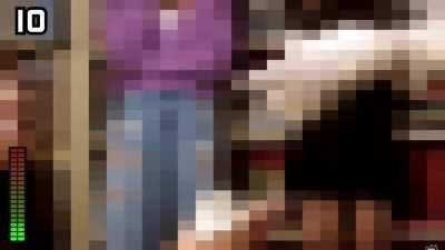 Rae gets whip cream sucked off her fingers...