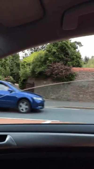 WCGW trying to overtake a vehicle when you shouldn't