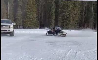 spin outs on ice are all fun and games...until someone files an insurance claim