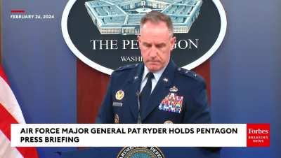 The Pentagon's Position regarding Aaron Bushnell is Israel has an inherent Right to Defend itself