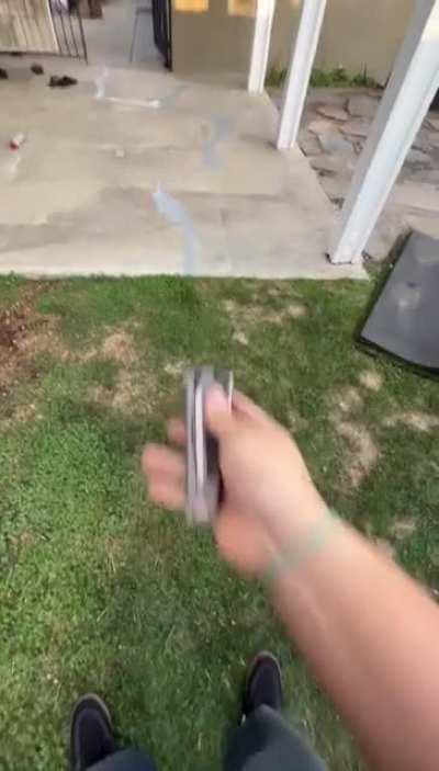 Having fun with my Reate Exo with some custom FatCarbon Blue Dark Matter scales that I made.