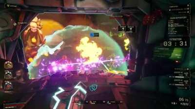 Oh my Karl! That scout went back for Doretta, carried her alone to the Drop Pod and sacrificed himself to save her!