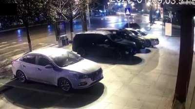 He needed the parking spot