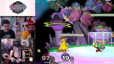 QTCinderella aka Peacherella is my favorite smash player. She mains Peach and when she goes Hi-Ya, its hilarious! Peach is also really beautiful and can float in the air , just like me. Sorry for the long message but Im just really excited to see another 