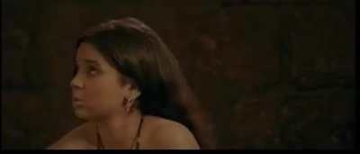 Bhagyashree Milind bathing