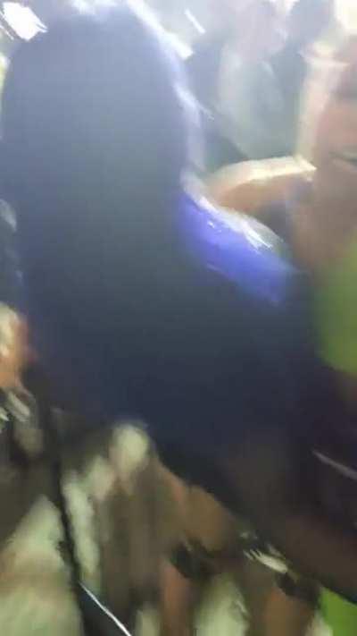 Missa Kate smacking Blair Onyx.