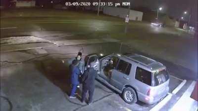 Blue truck wanted nothing to do with that