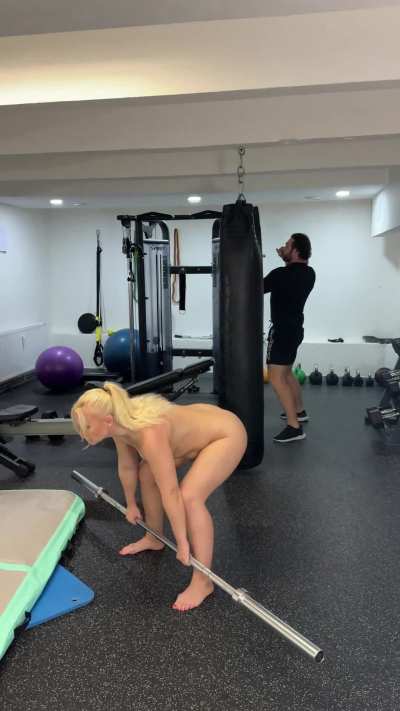 The weekend kicks off in the nude