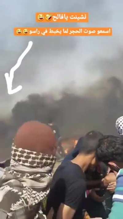 Using slingshots without checking who's around you