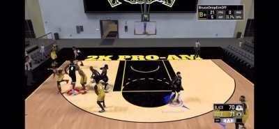 I know he was blowing snot bubbles and somo shit