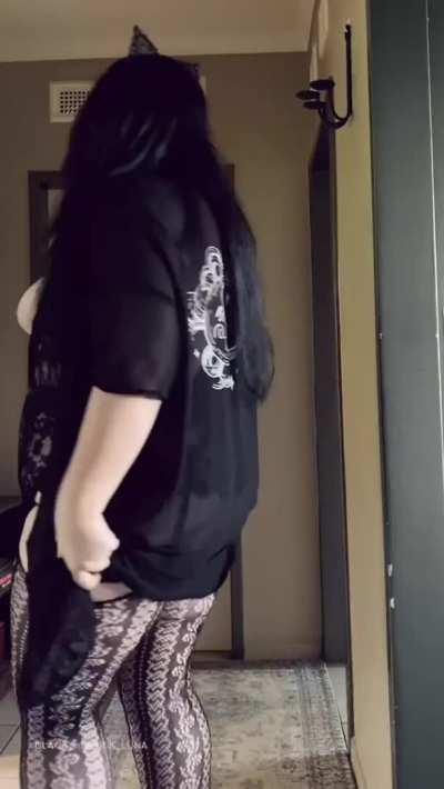 Fridays are for flashing titties and ass!