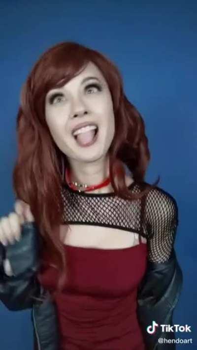 Her TikTok was good, she is talented, too bad she did stop.