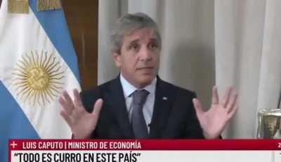 'Todo es un curro en este país. Ahora que tengo el área de Infraestructura, veo todas las empresas y todo es un curro. Que quede claro para la gente, es así. En todos lados hay kioscos y esta ley iba a combatir eso' - Ministro de Economía confirma lo que 